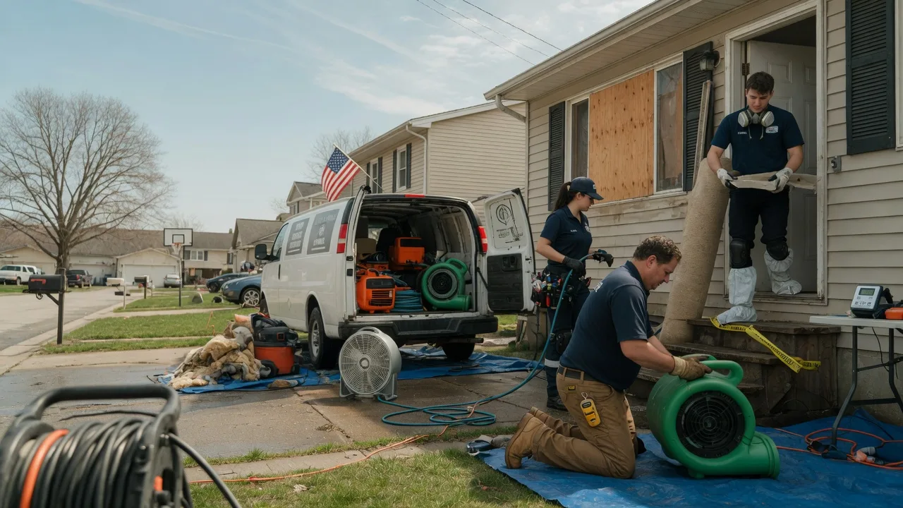Water Damage Restoration in Pentress, WV near me
